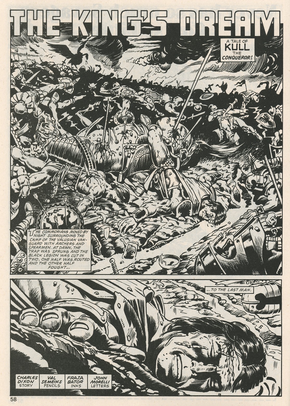 Read online The Savage Sword Of Conan comic -  Issue #126 - 58