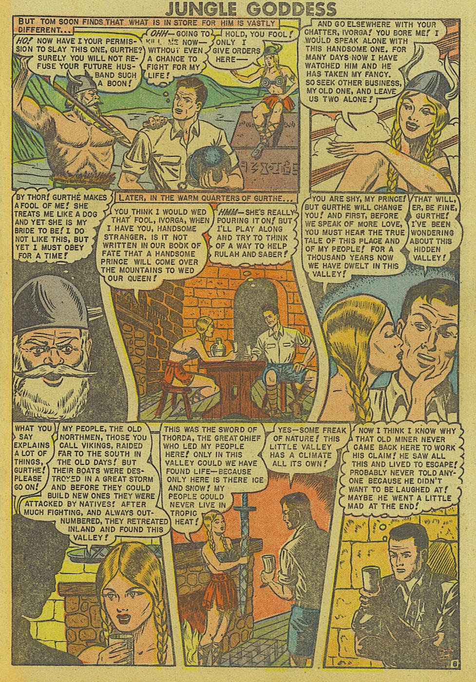 Read online Rulah - Jungle Goddess comic -  Issue #26 - 8