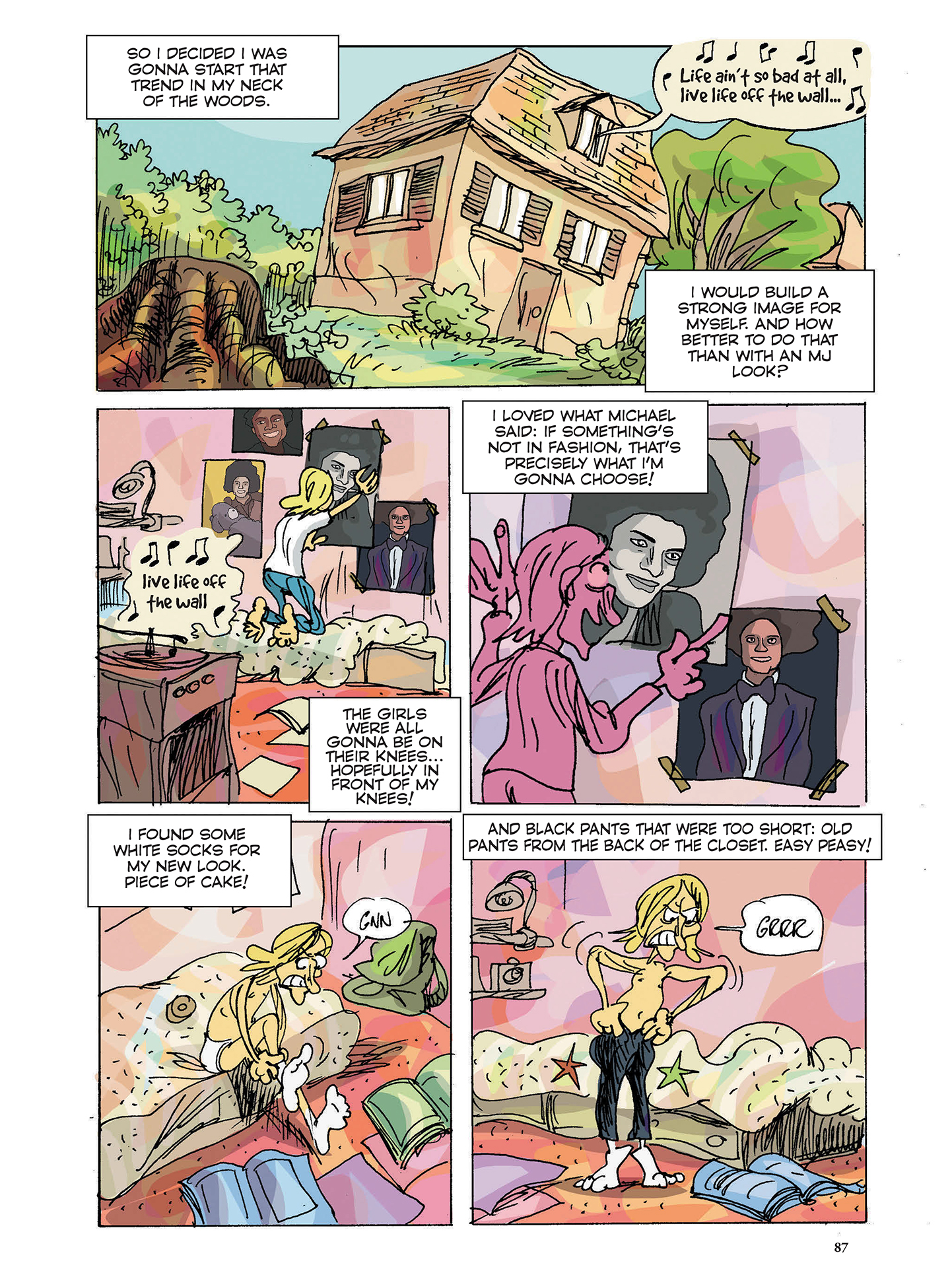 Read online Michael Jackson in Comics comic -  Issue # TPB (Part 1) - 87