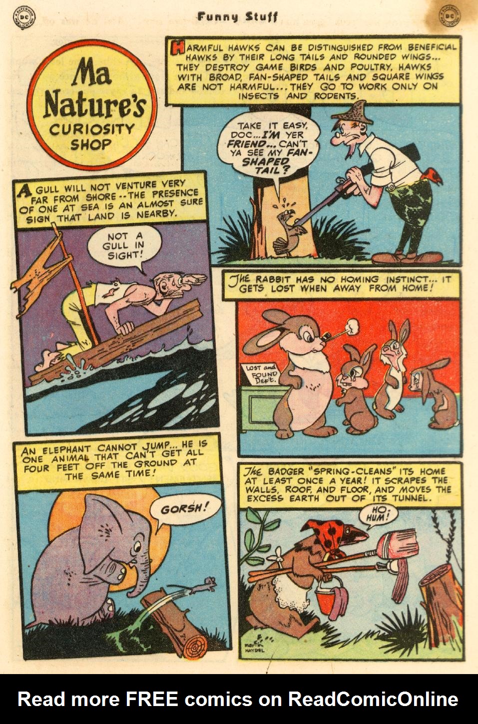 Read online Funny Stuff comic -  Issue #44 - 43