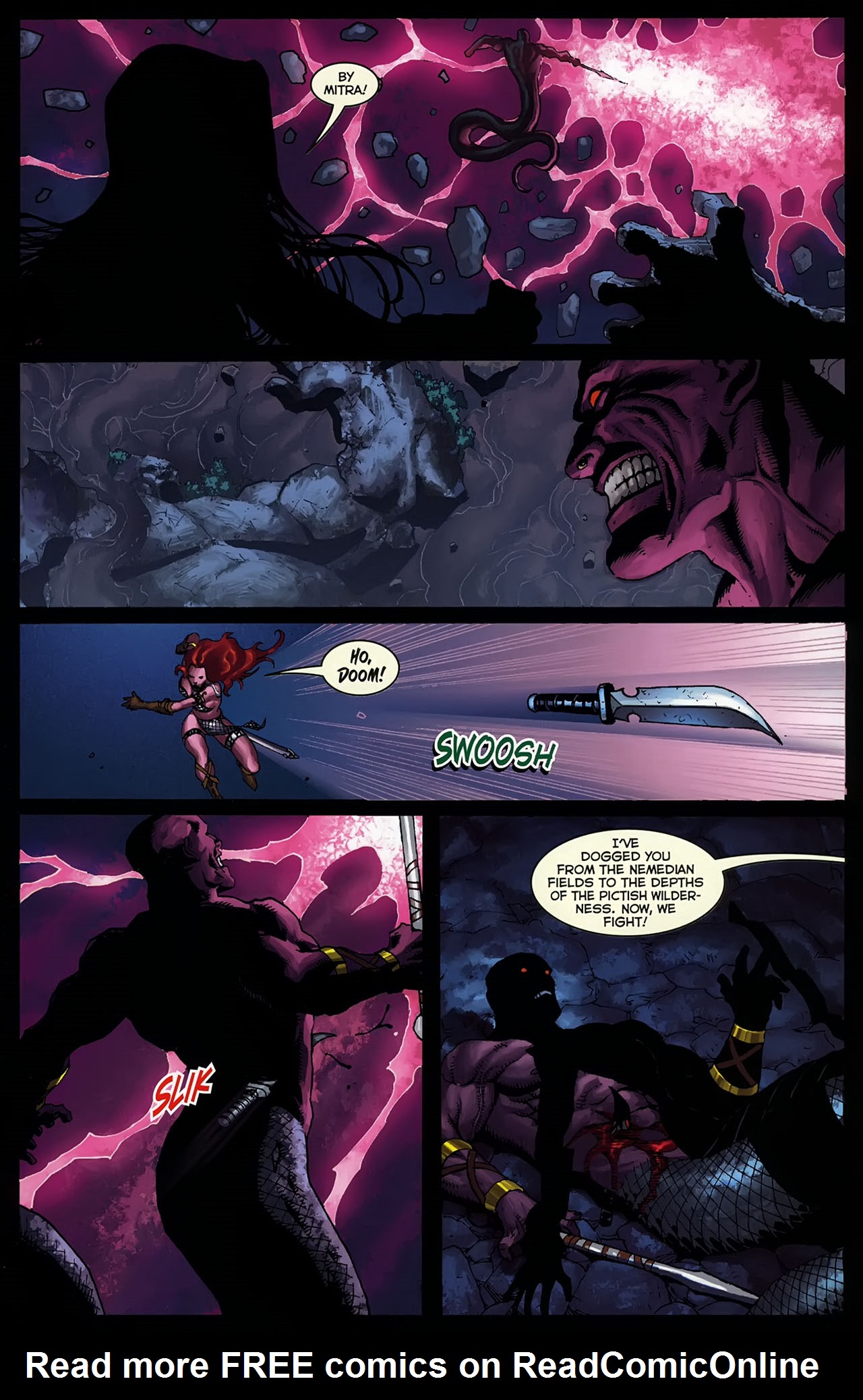 Read online Sword of Red Sonja: Doom of the Gods comic -  Issue #4 - 8