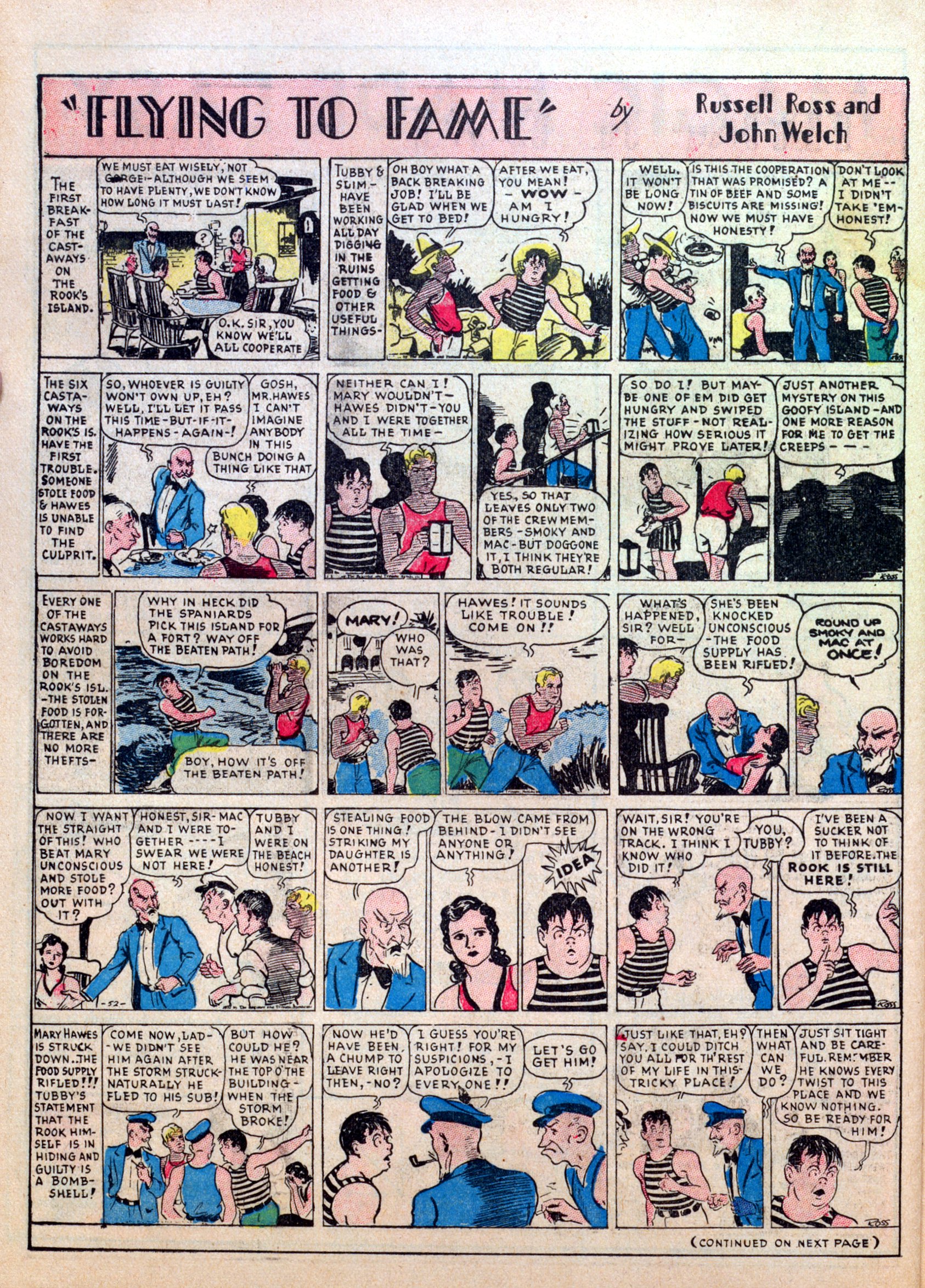 Read online Famous Funnies comic -  Issue #7 - 52