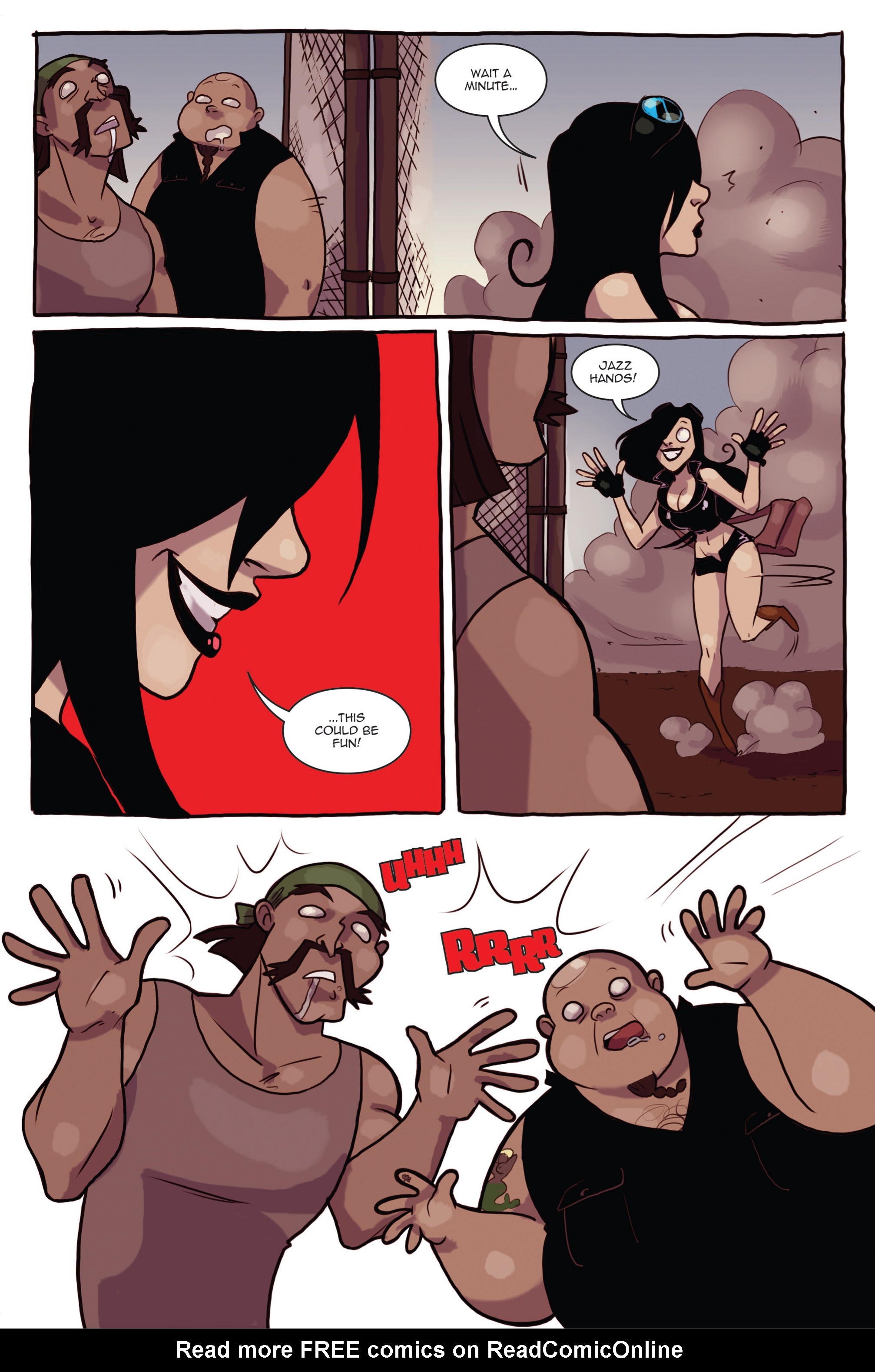 Read online Zombie Tramp (2014) comic -  Issue #6 - 8