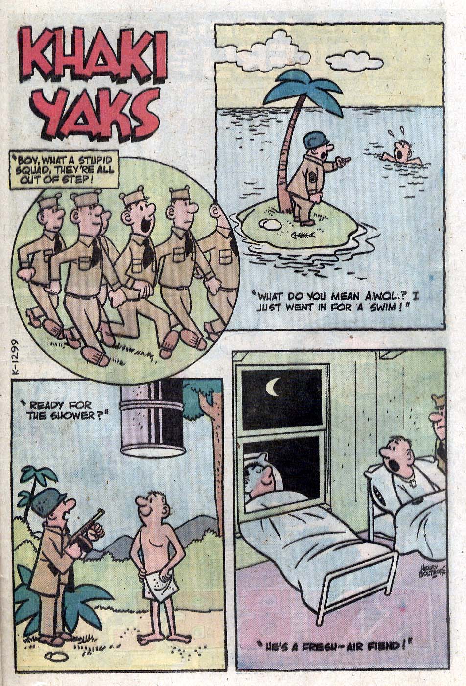Read online Our Army at War (1952) comic -  Issue #276 - 23