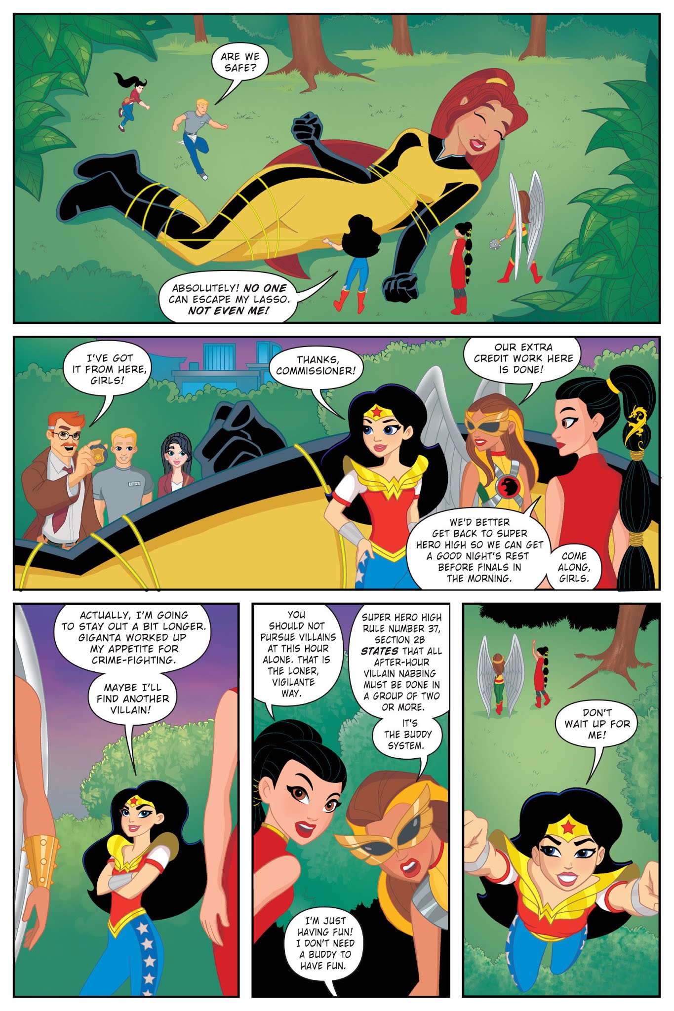 Read online DC Super Hero Girls: Finals Crisis comic -  Issue # TPB - 81