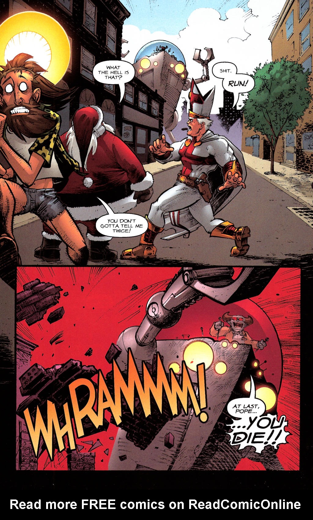 Read online Battle Pope comic -  Issue #12 - 22