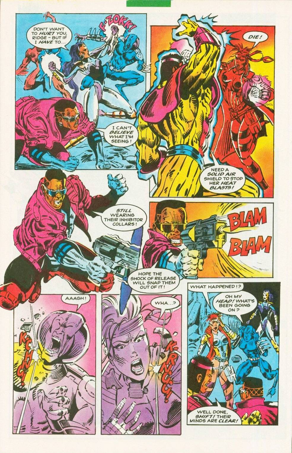 Read online Genetix comic -  Issue #4 - 10