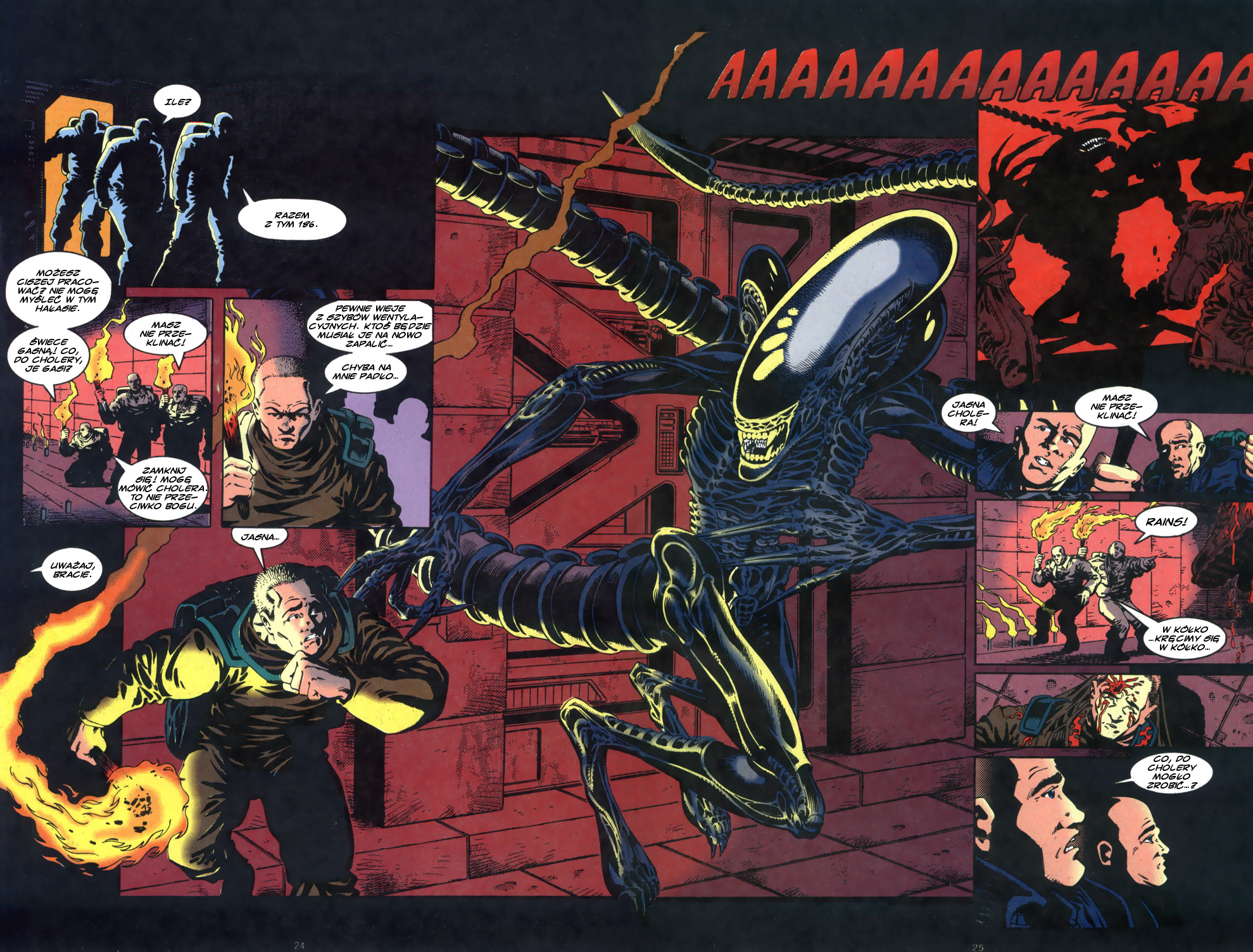 Read online Alien 3 comic -  Issue #1 - 25