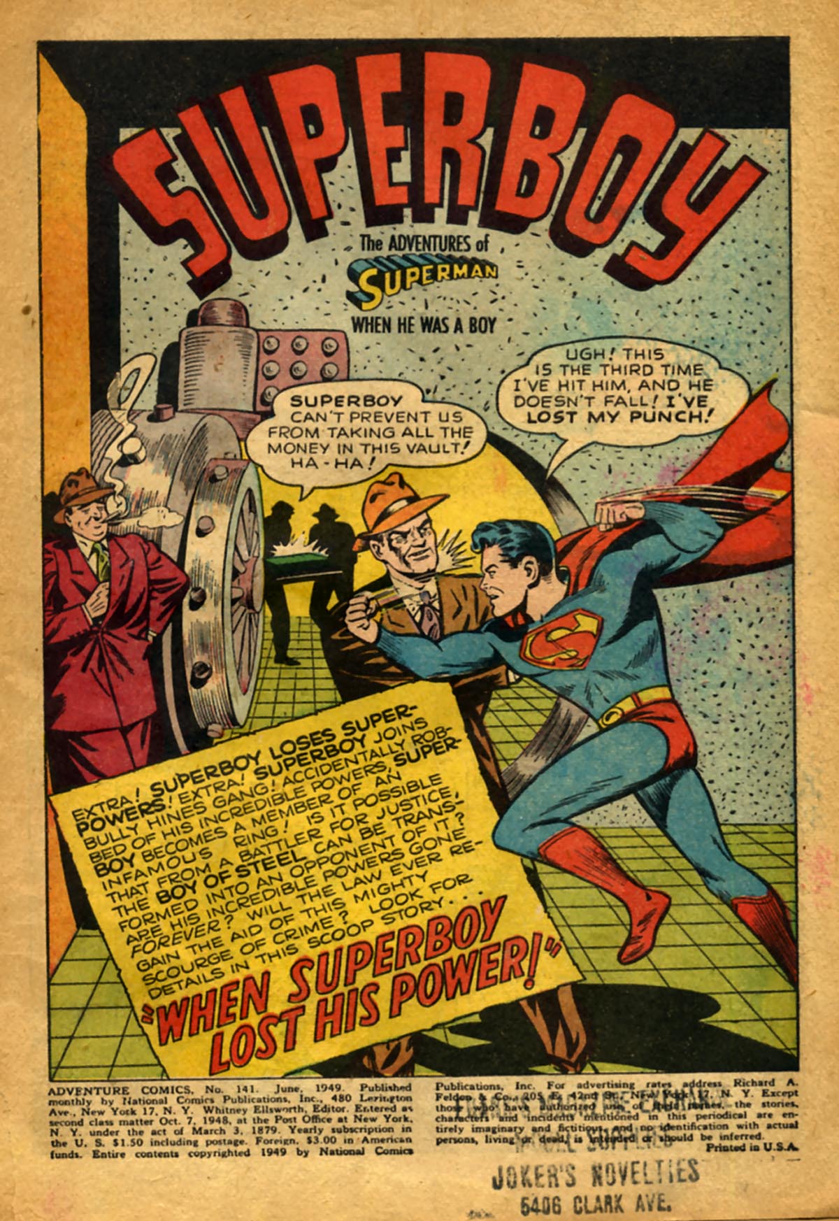 Read online Adventure Comics (1938) comic -  Issue #141 - 3