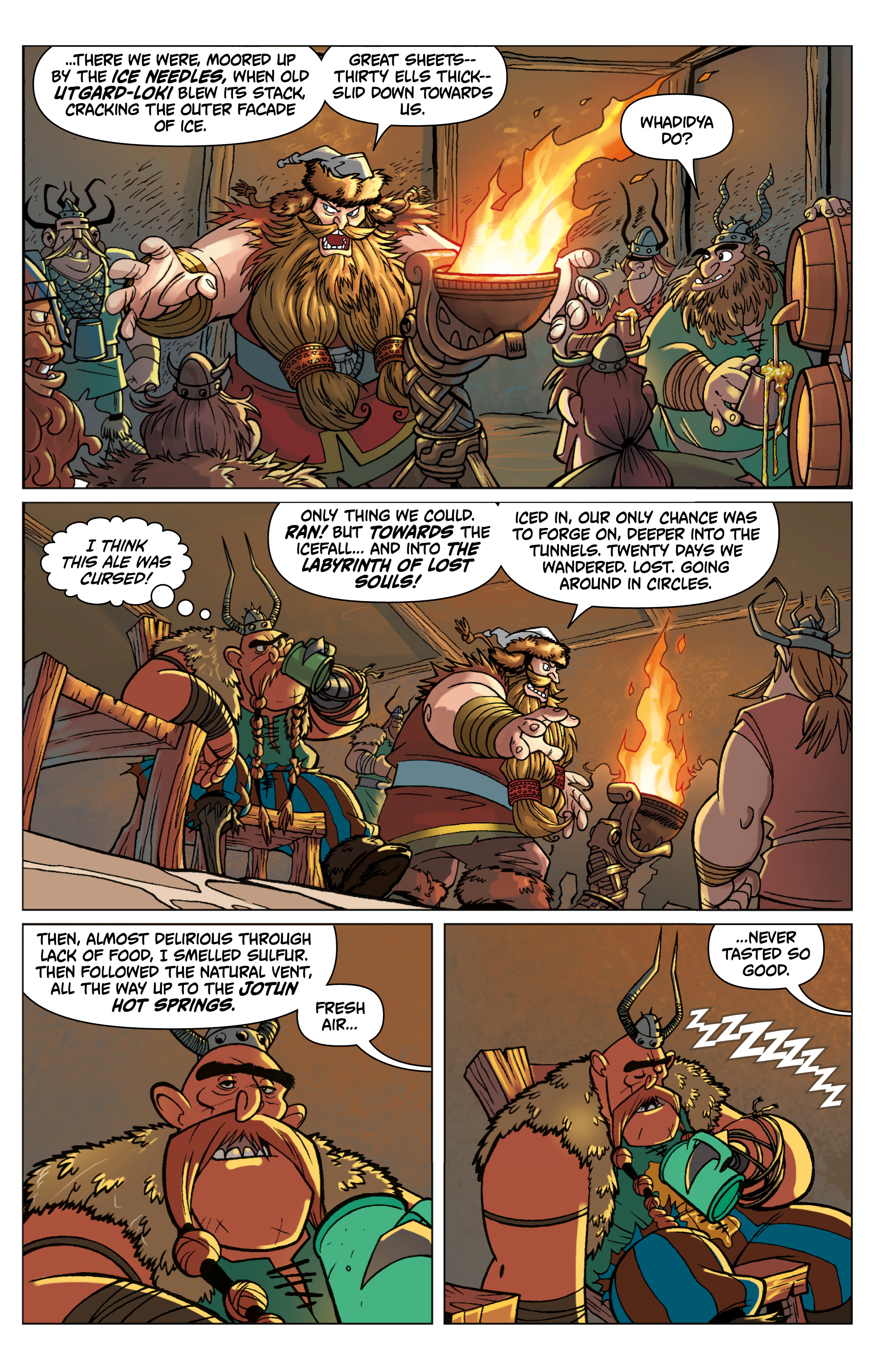 Read online DreamWorks Dragons: Riders of Berk comic -  Issue # _TPB - 16