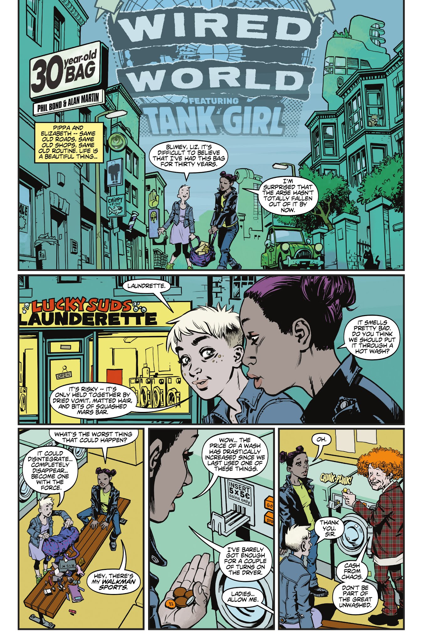 Read online Tank Girl: All Stars comic -  Issue #4 - 22