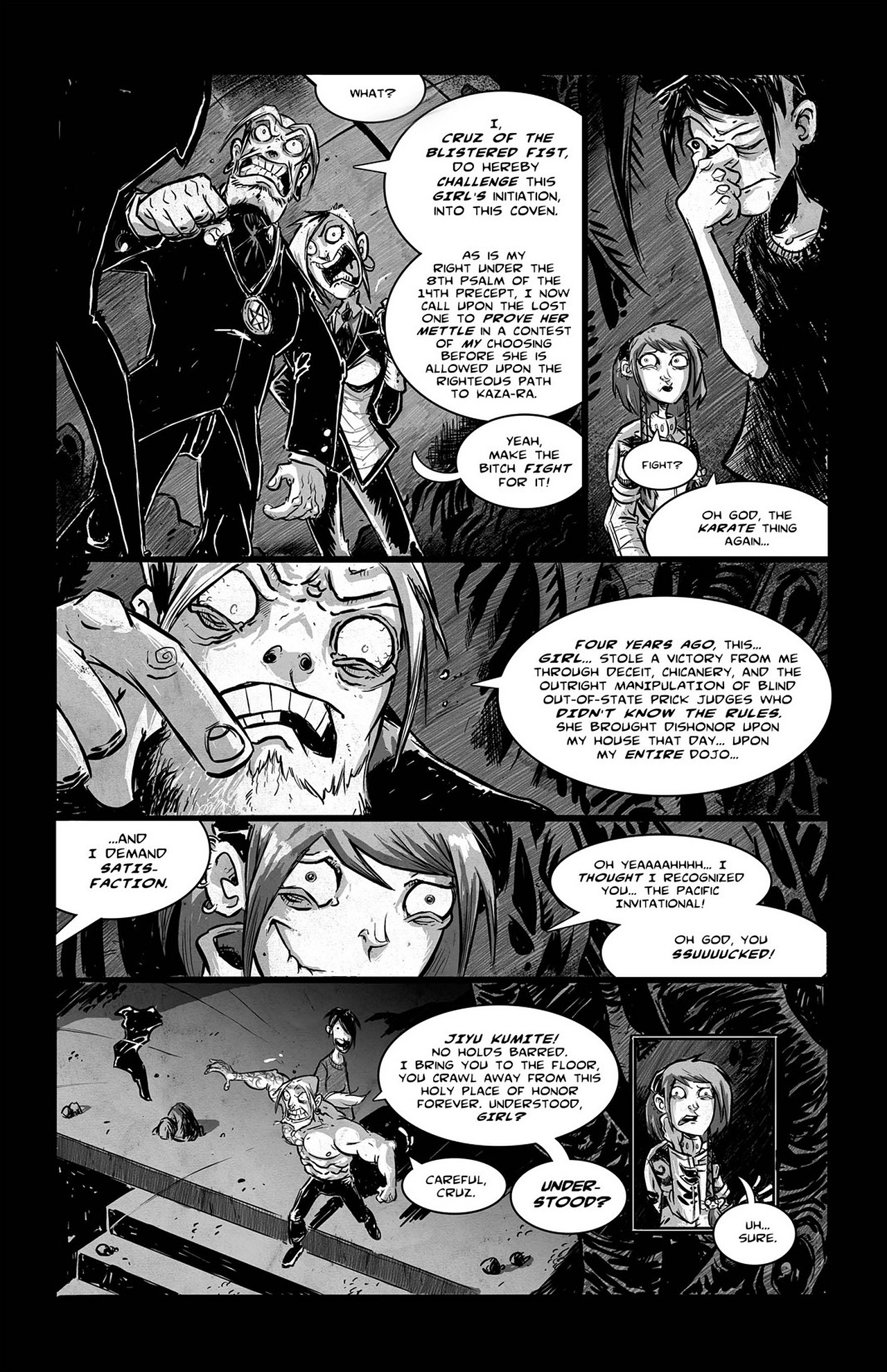 Read online Eldritch! comic -  Issue #5 - 9
