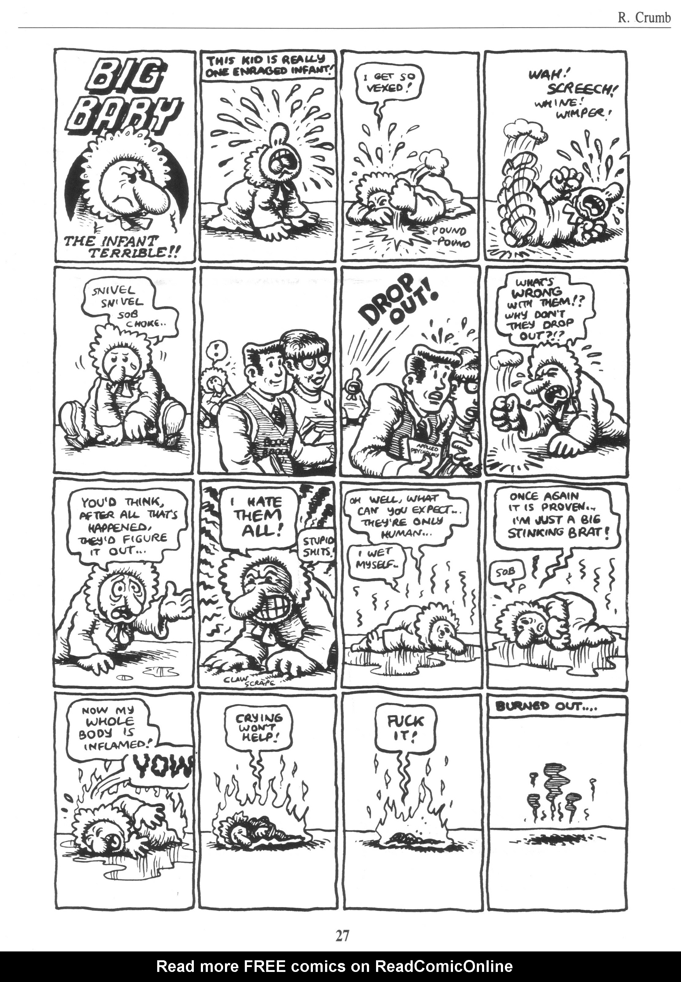 Read online The Complete Crumb Comics comic -  Issue # TPB 6 - 37