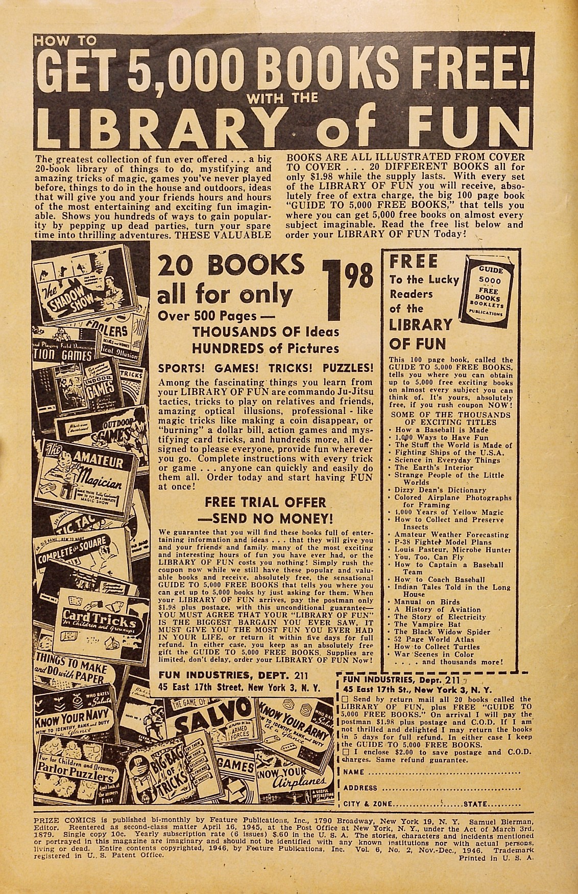 Read online Prize Comics comic -  Issue #62 - 2