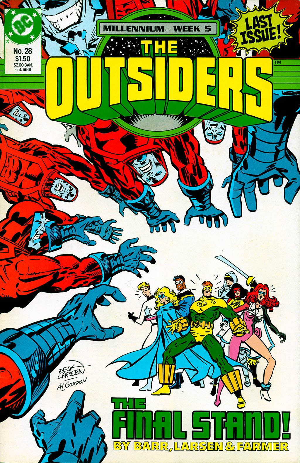 Read online The Outsiders (1985) comic -  Issue #28 - 1