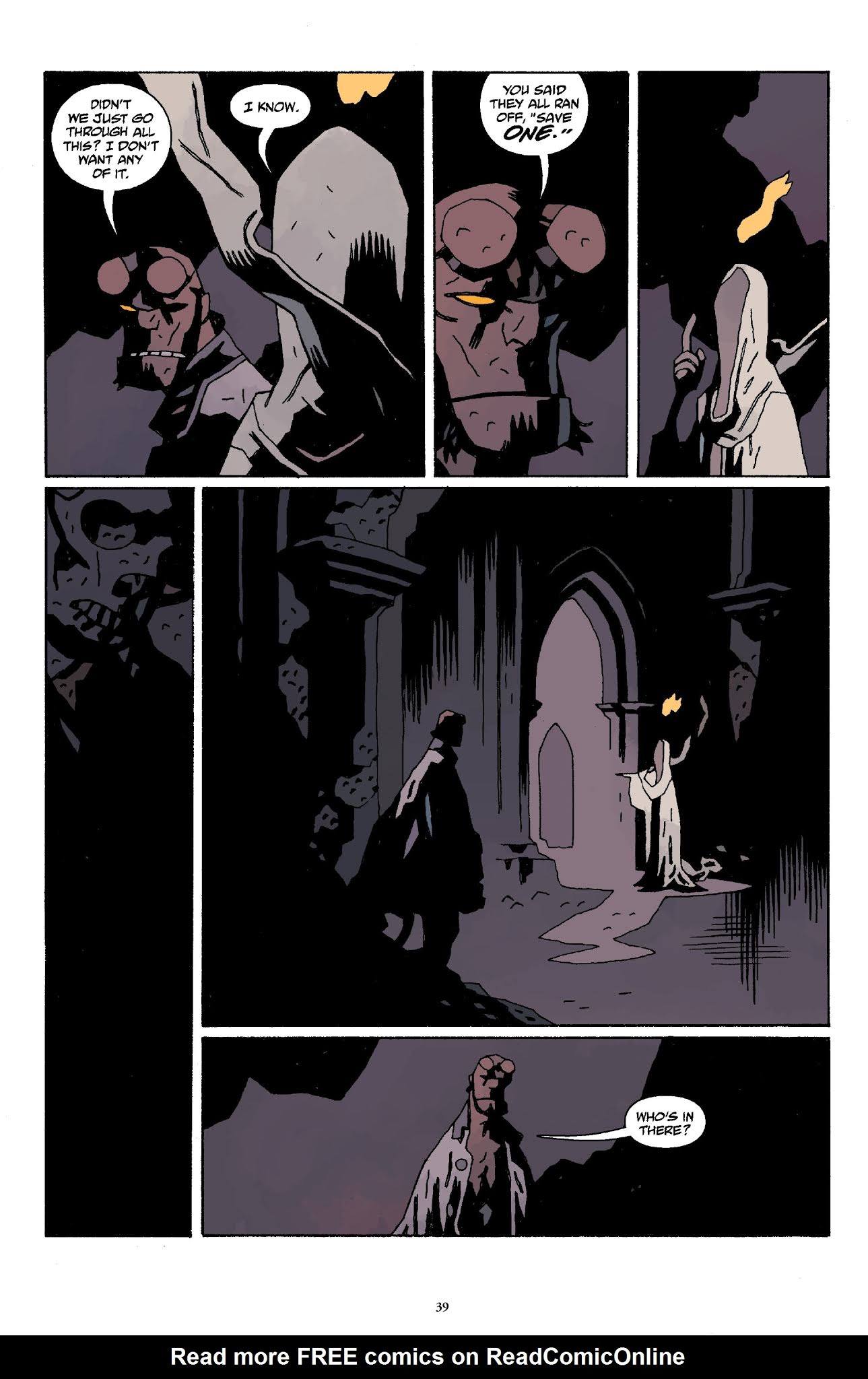 Read online Hellboy Omnibus comic -  Issue # TPB 4 (Part 1) - 40