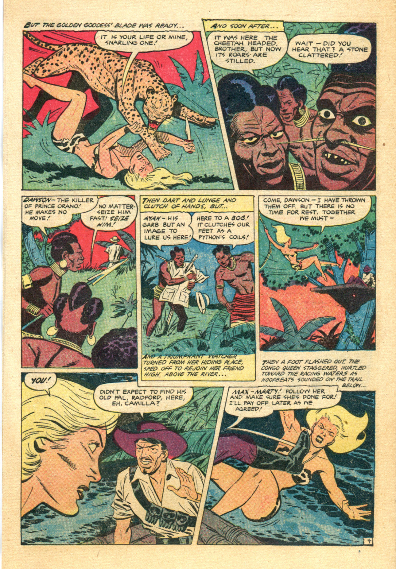 Read online Jungle Comics comic -  Issue #147 - 32