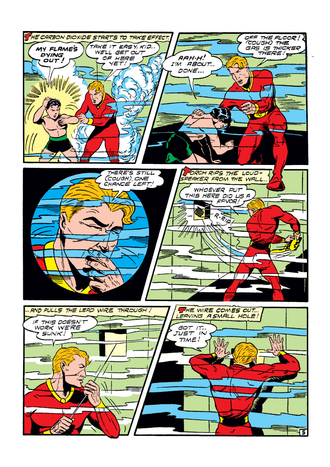 Read online The Human Torch (1940) comic -  Issue #7 - 28