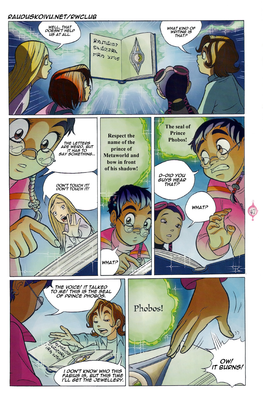 Read online W.i.t.c.h. comic -  Issue #3 - 40