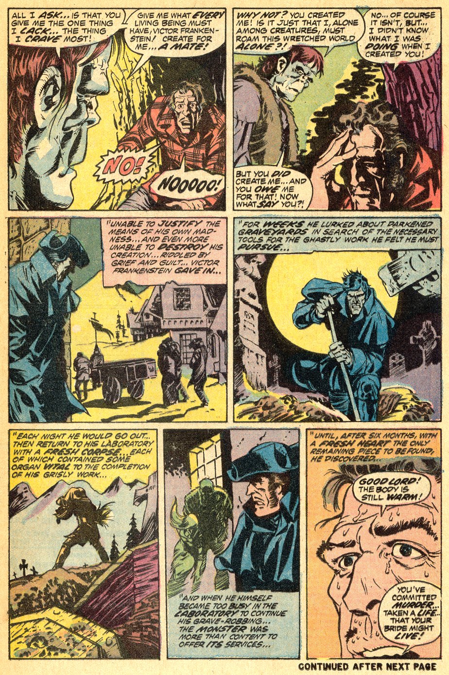 Read online Frankenstein (1973) comic -  Issue #2 - 15