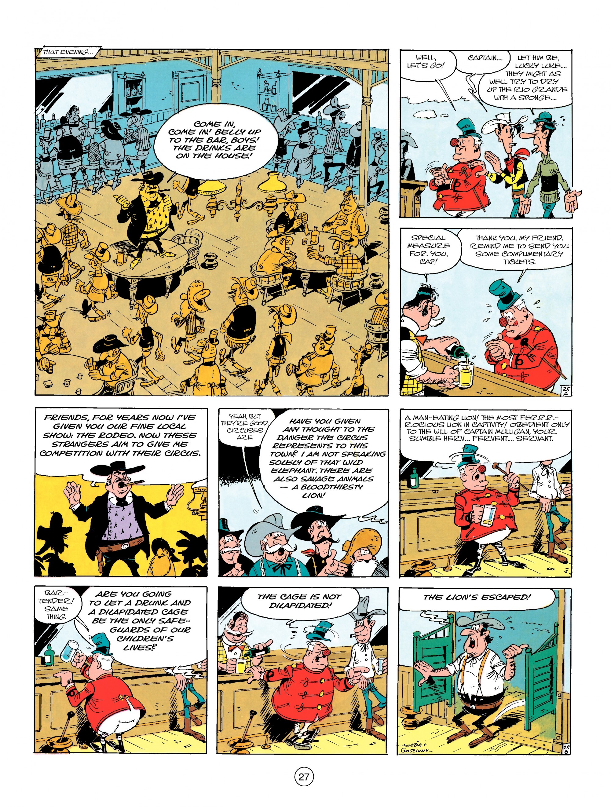 Read online A Lucky Luke Adventure comic -  Issue #11 - 27
