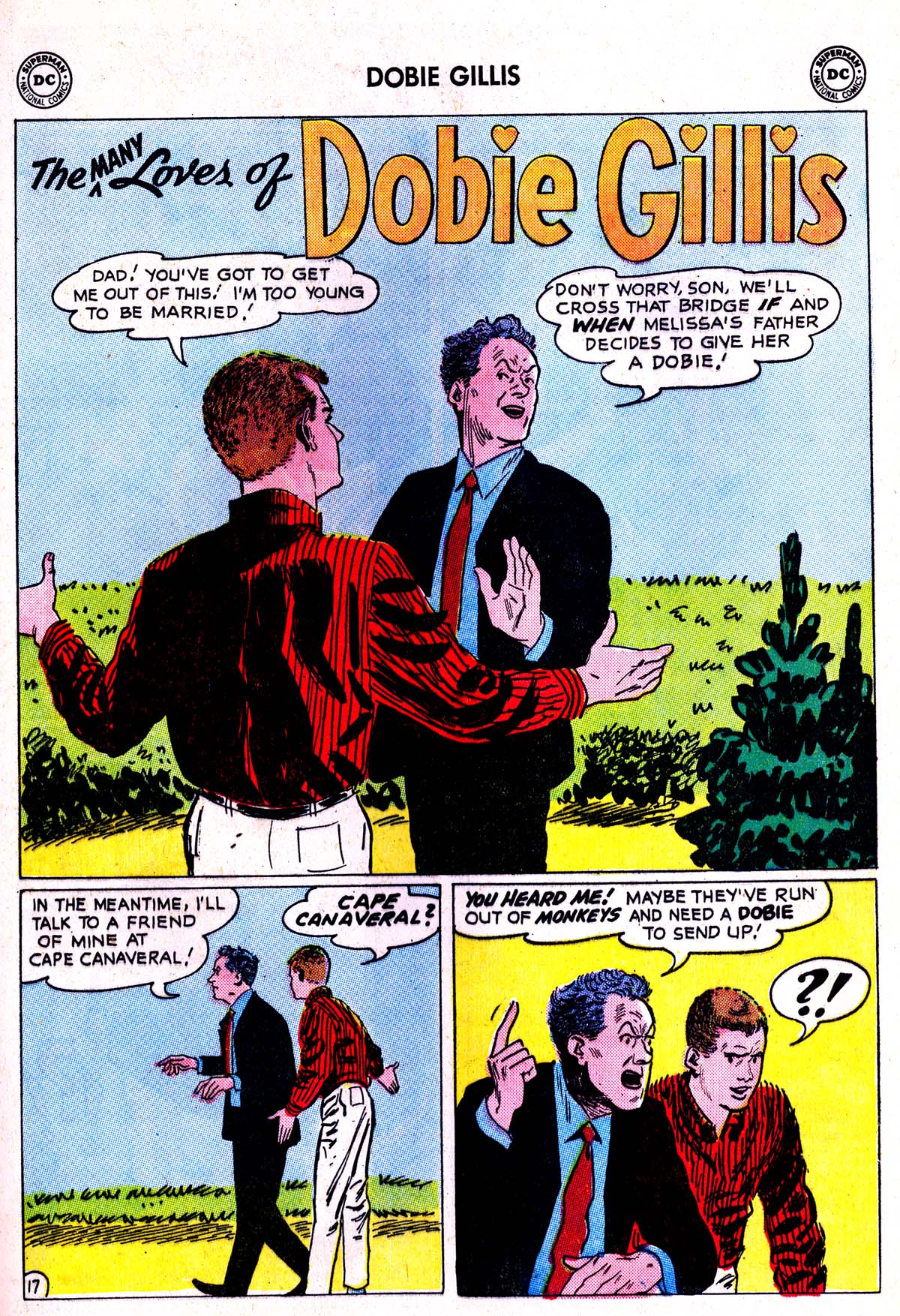 Read online Many Loves of Dobie Gillis comic -  Issue #8 - 25