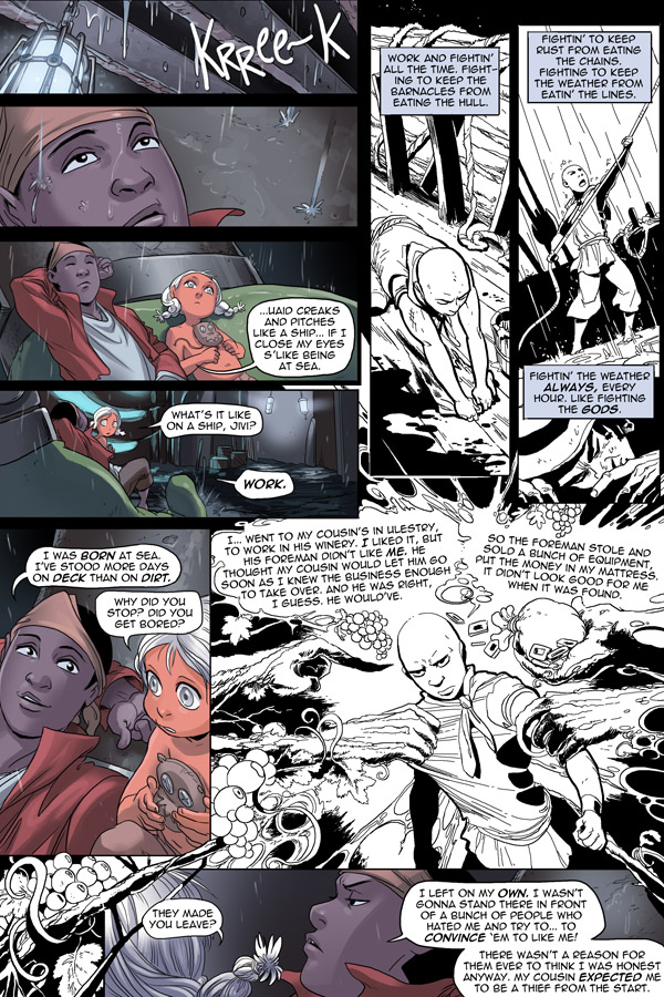 Read online Unsounded comic -  Issue #12 - 74