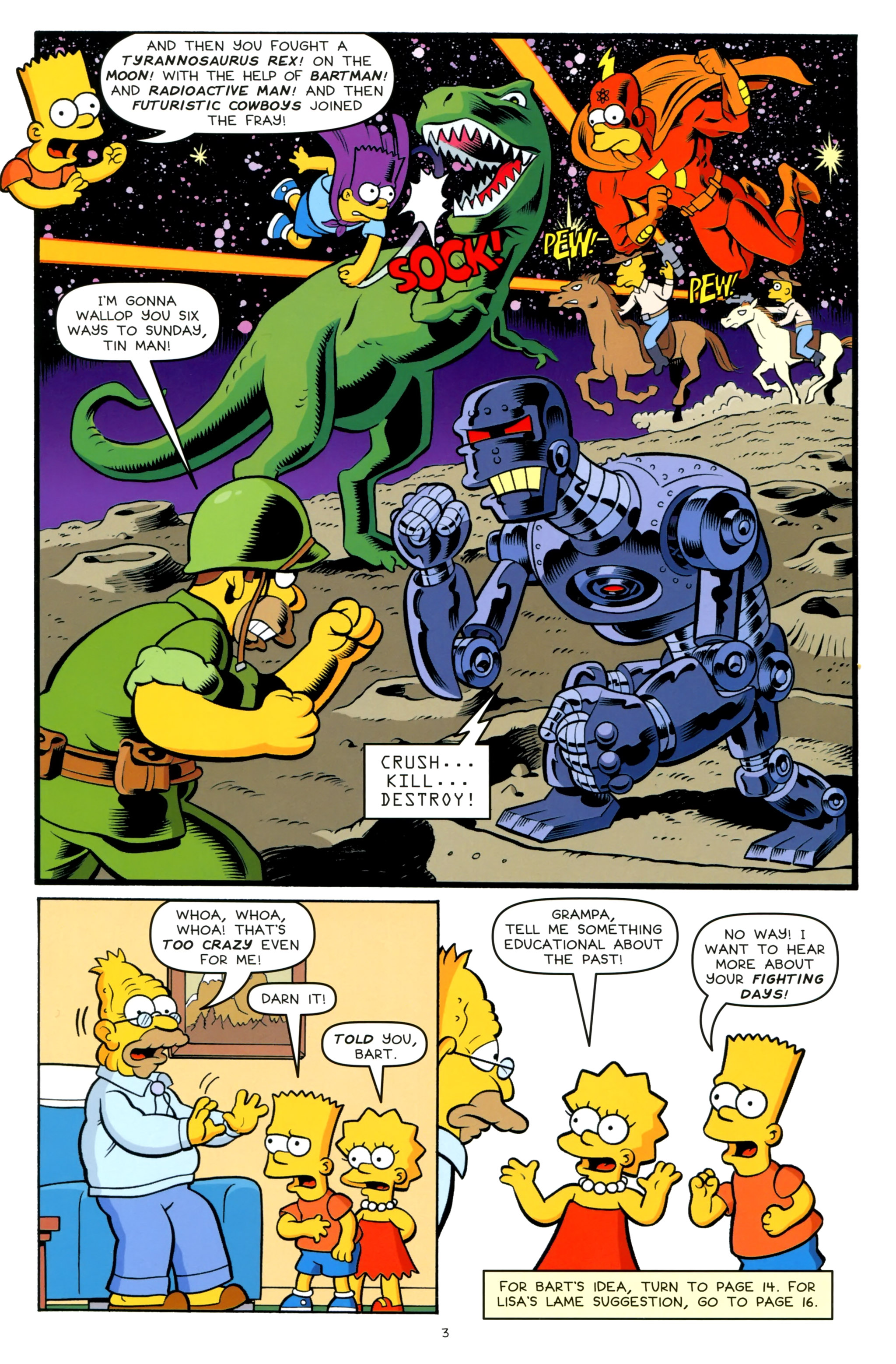 Read online Simpsons One-Shot Wonders: Grampa comic -  Issue # Full - 5