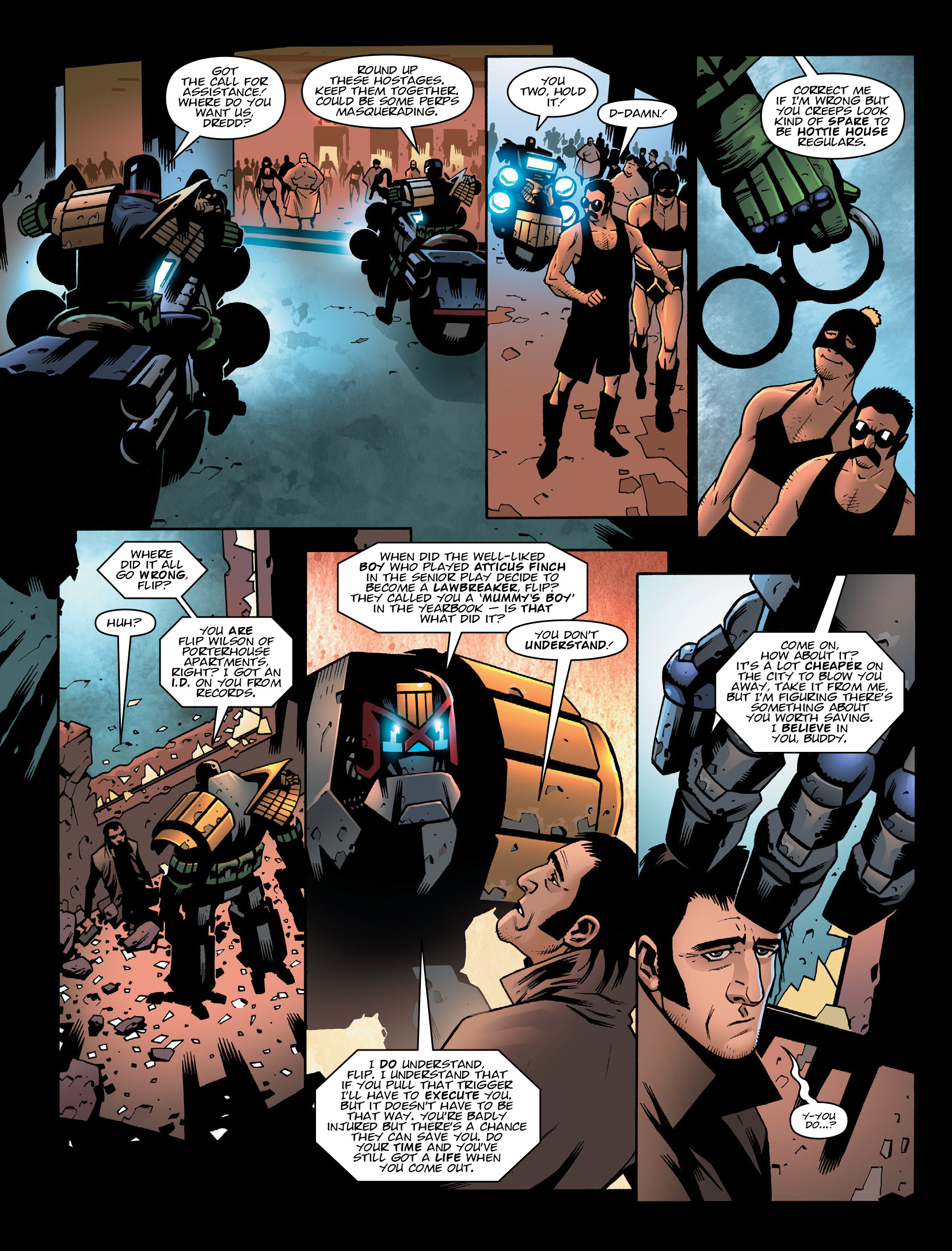 Read online 2000 AD comic -  Issue #2116 - 4