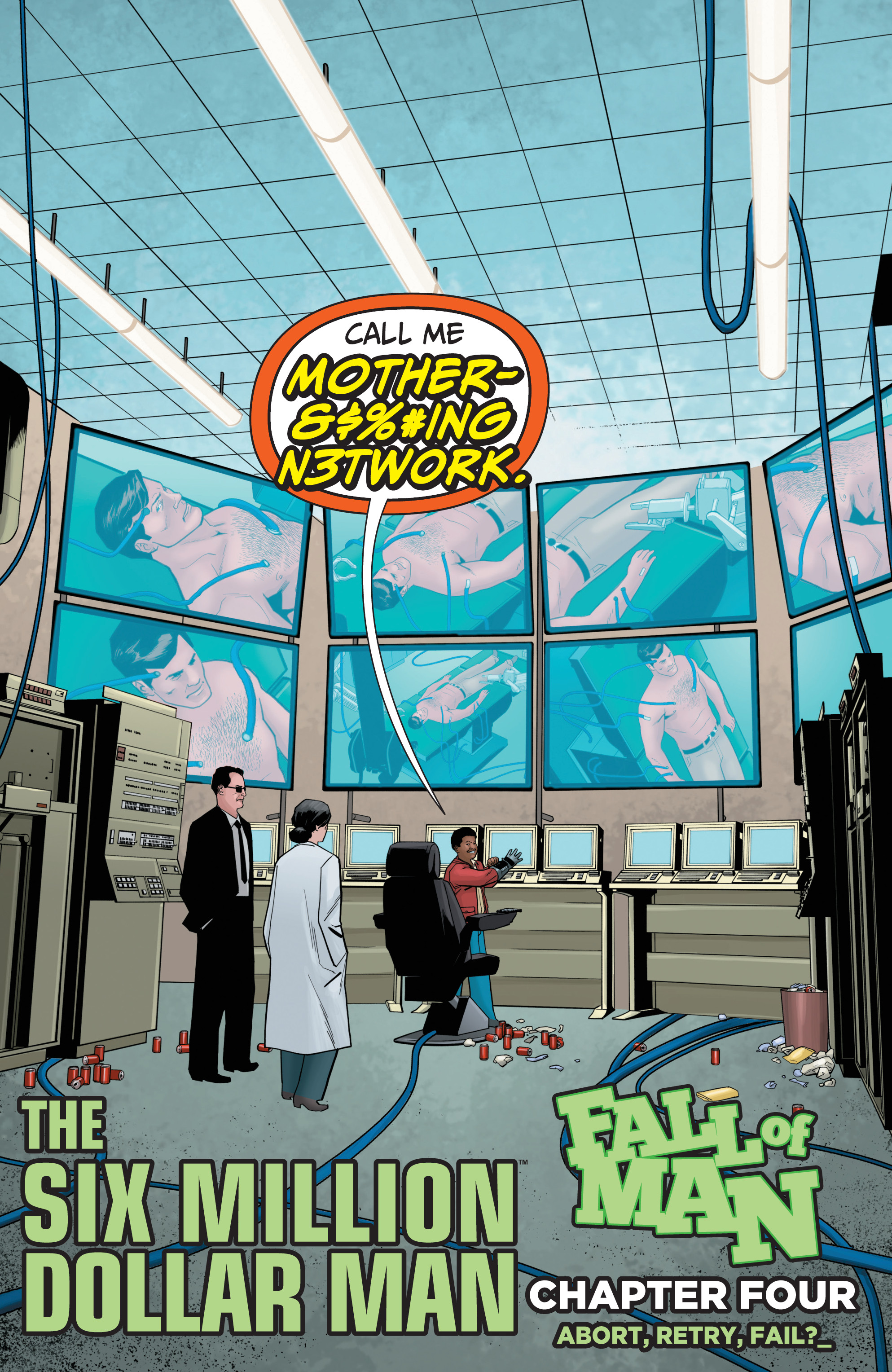 Read online The Six Million Dollar Man: Fall of Man comic -  Issue #4 - 4