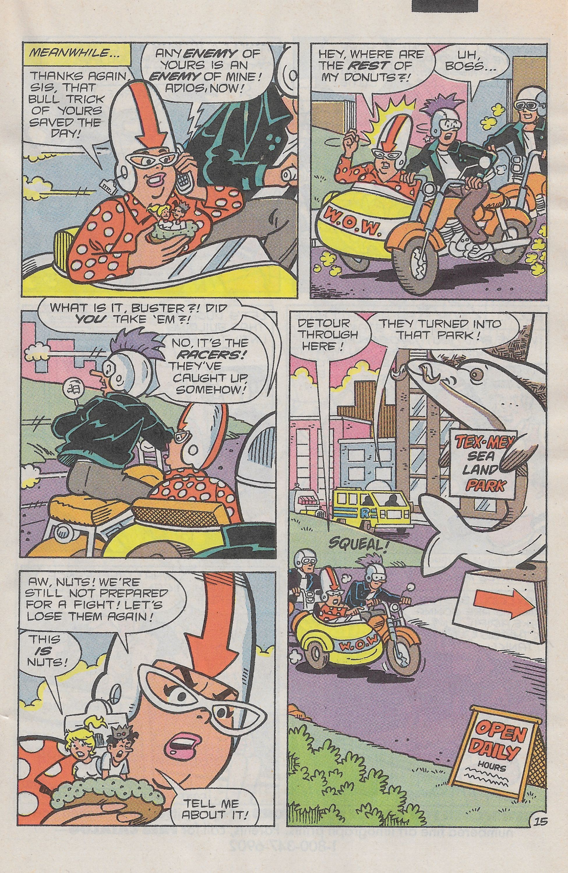 Read online Archie's R/C Racers comic -  Issue #9 - 23