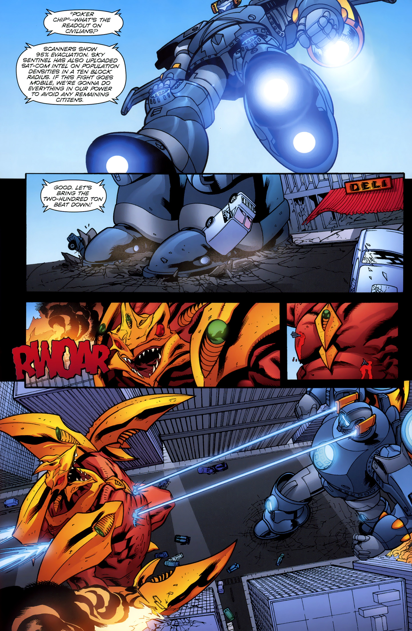 Read online Monsterpocalypse comic -  Issue #0 - 10