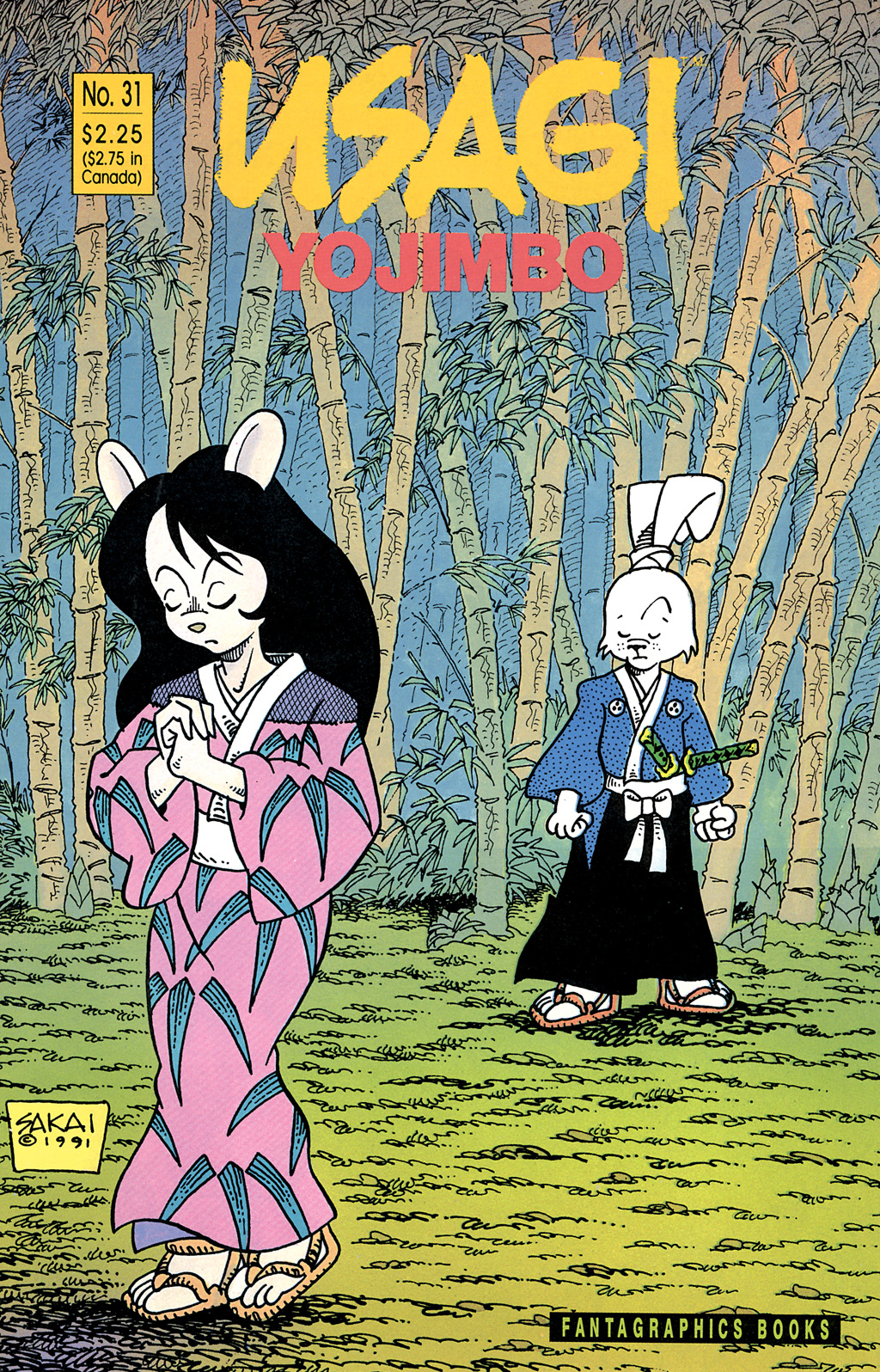 Read online Usagi Yojimbo (1987) comic -  Issue #31 - 1