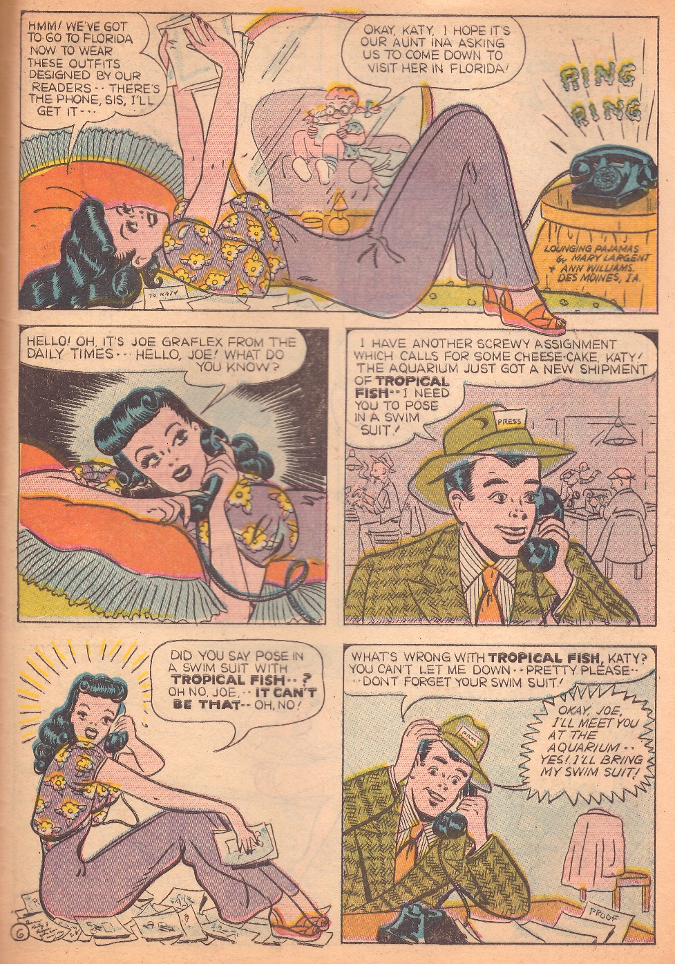 Read online Suzie Comics comic -  Issue #64 - 47