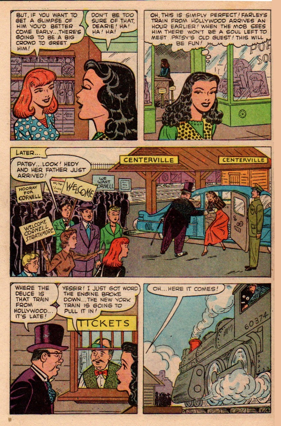 Read online Patsy Walker comic -  Issue #39 - 46