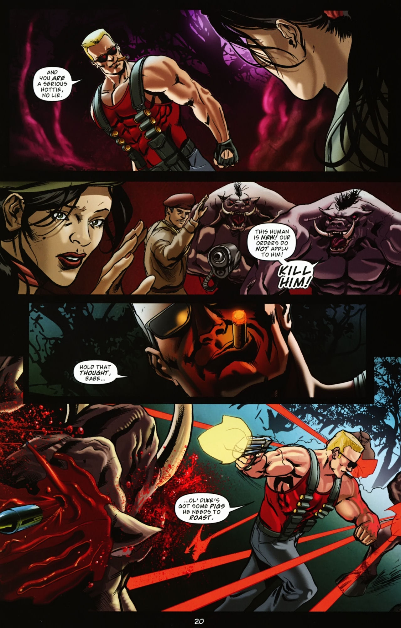 Read online Duke Nukem: Glorious Bastard comic -  Issue #1 - 24