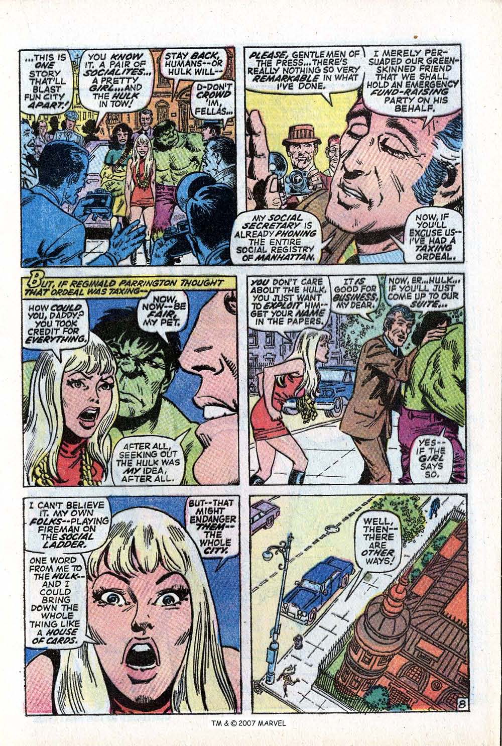 Read online The Incredible Hulk (1968) comic -  Issue #142 - 13