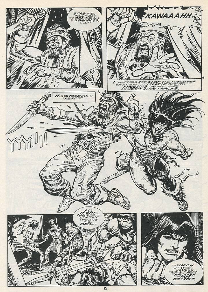 Read online The Savage Sword Of Conan comic -  Issue #217 - 14