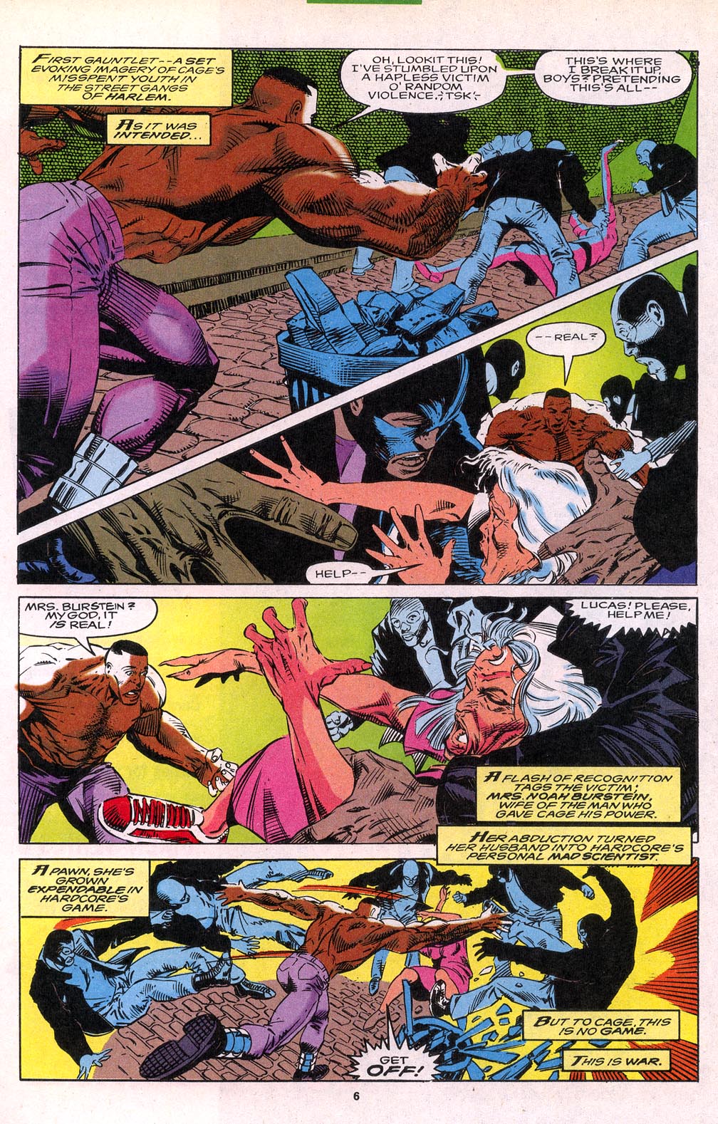 Read online Cage (1992) comic -  Issue #12 - 6