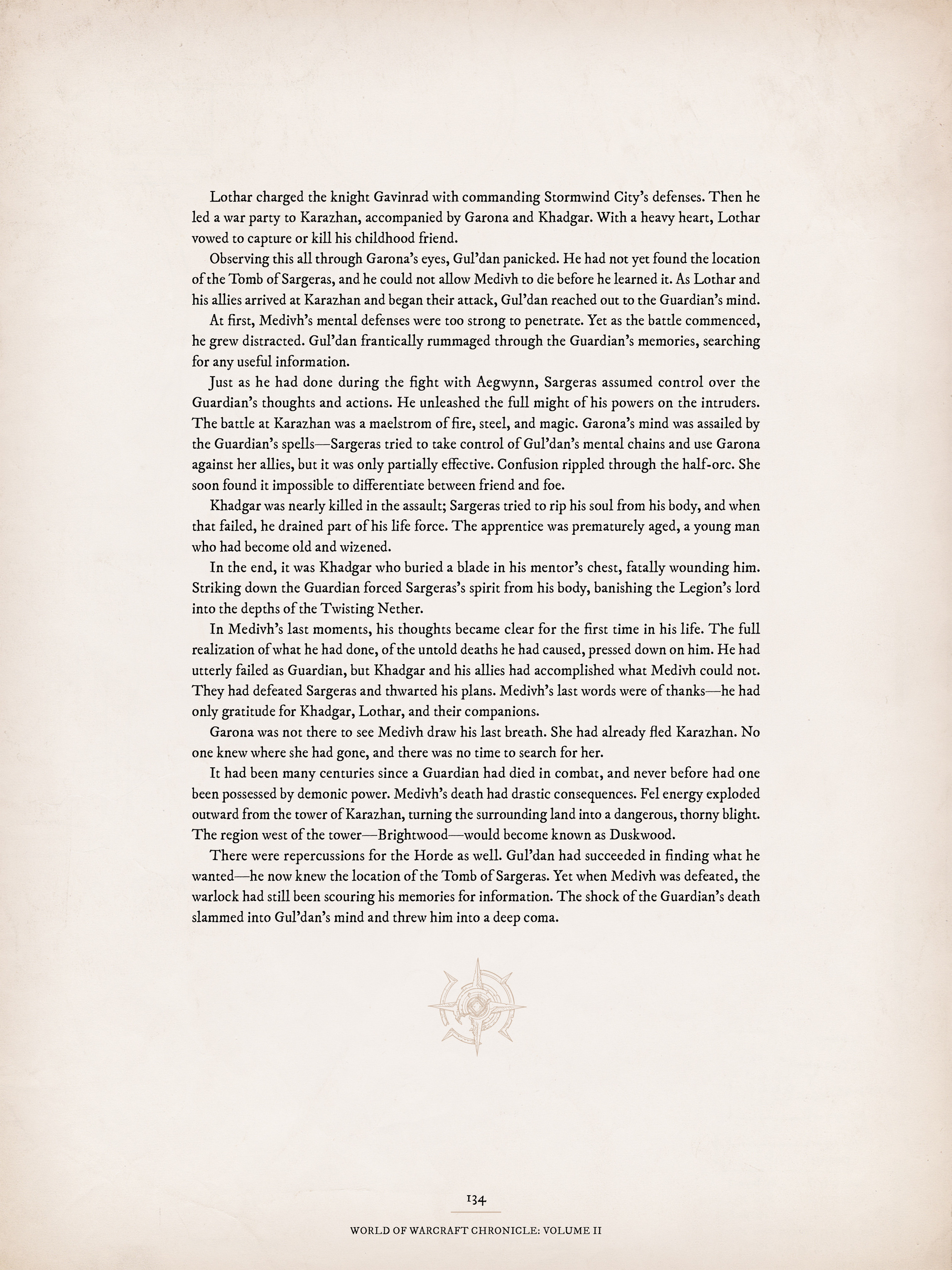 Read online World of Warcraft Chronicle Vol. 2 comic -  Issue # Full - 131