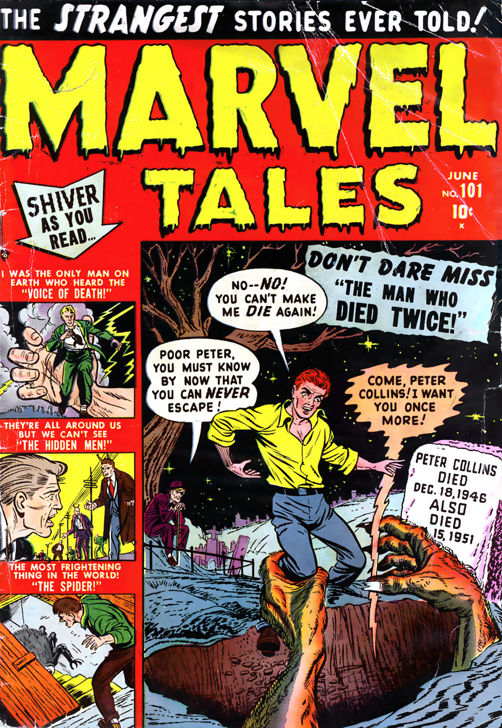 Read online Marvel Tales (1949) comic -  Issue #101 - 1