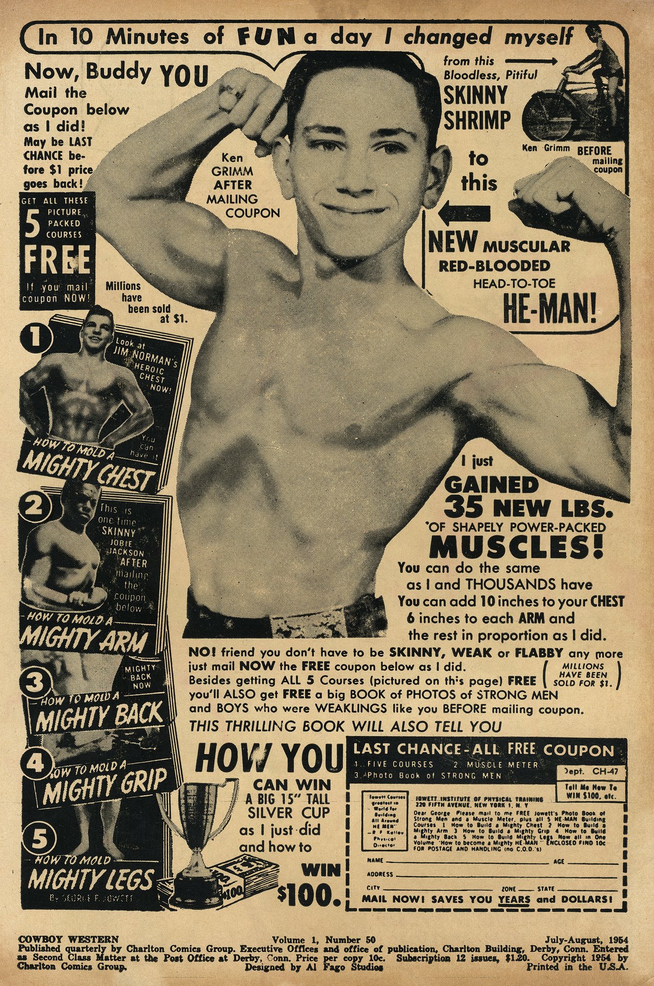 Read online Cowboy Western comic -  Issue #50 - 2