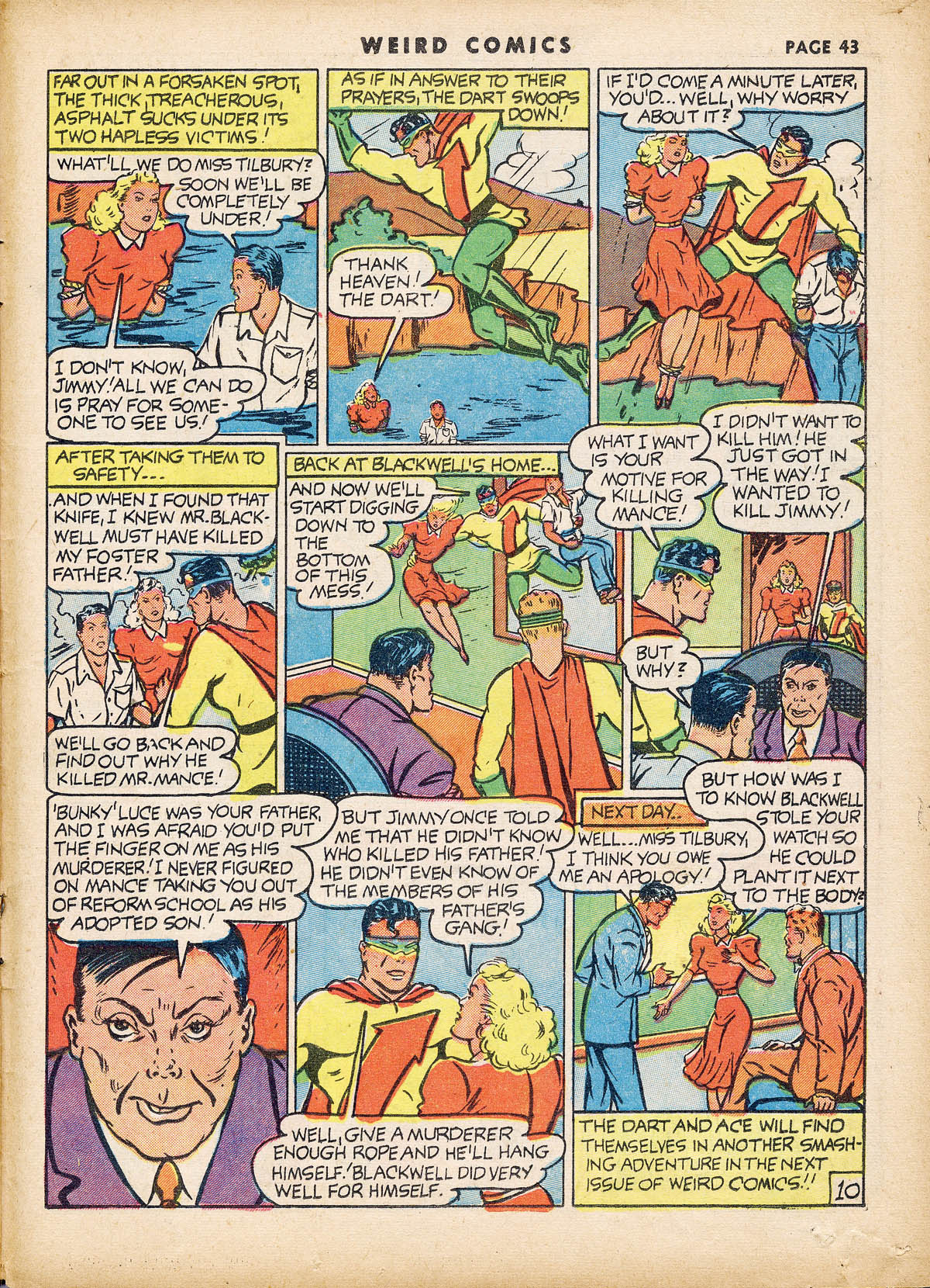 Read online Weird Comics comic -  Issue #19 - 44