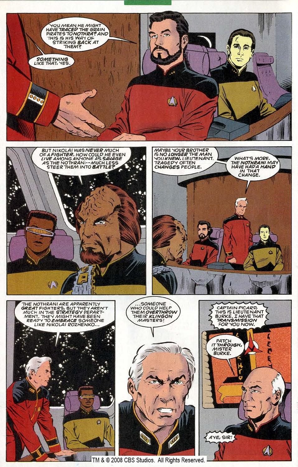 Read online Star Trek: The Next Generation - Shadowheart comic -  Issue #1 - 26