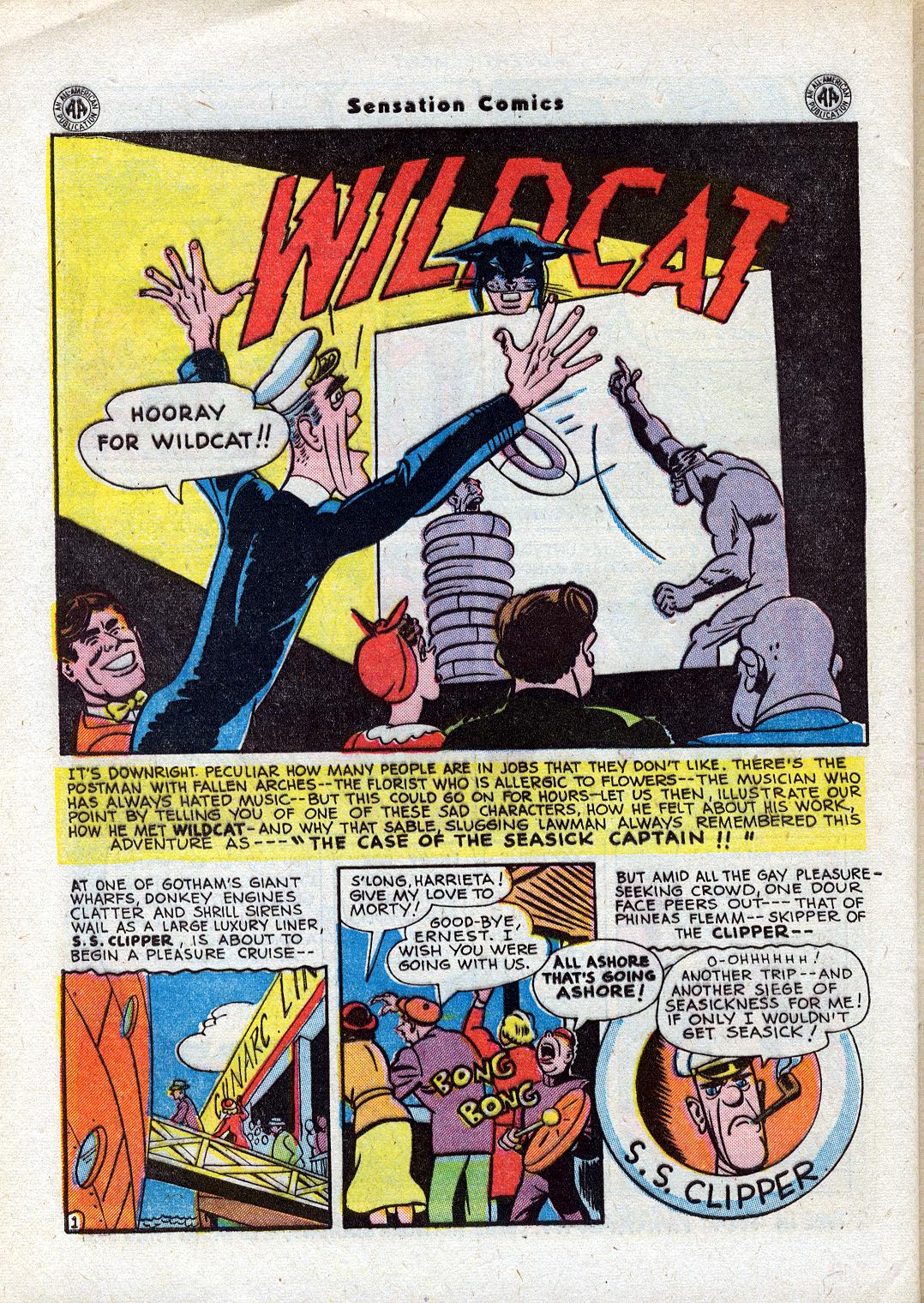Read online Sensation (Mystery) Comics comic -  Issue #44 - 42