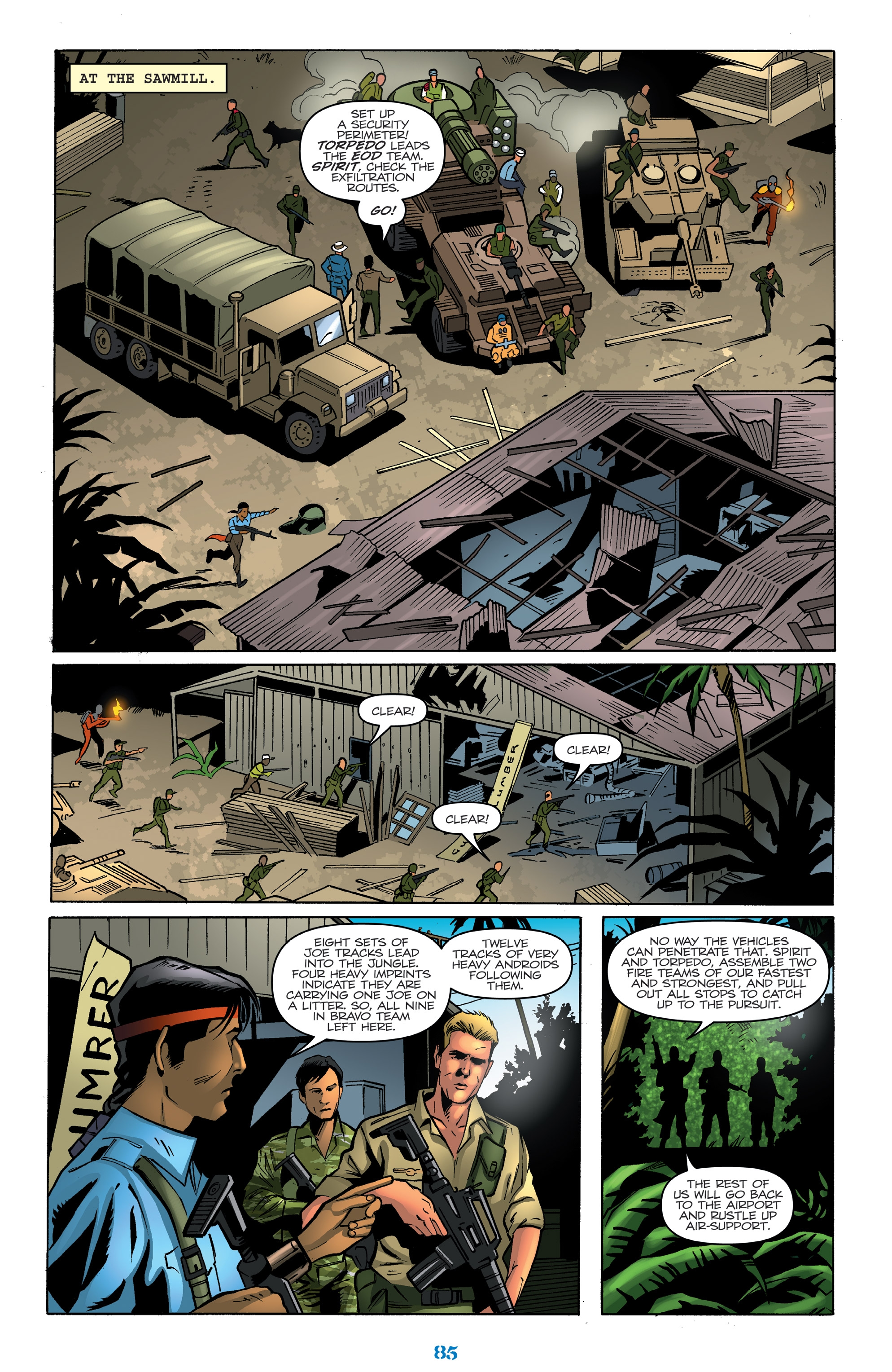 Read online Classic G.I. Joe comic -  Issue # TPB 20 (Part 1) - 87