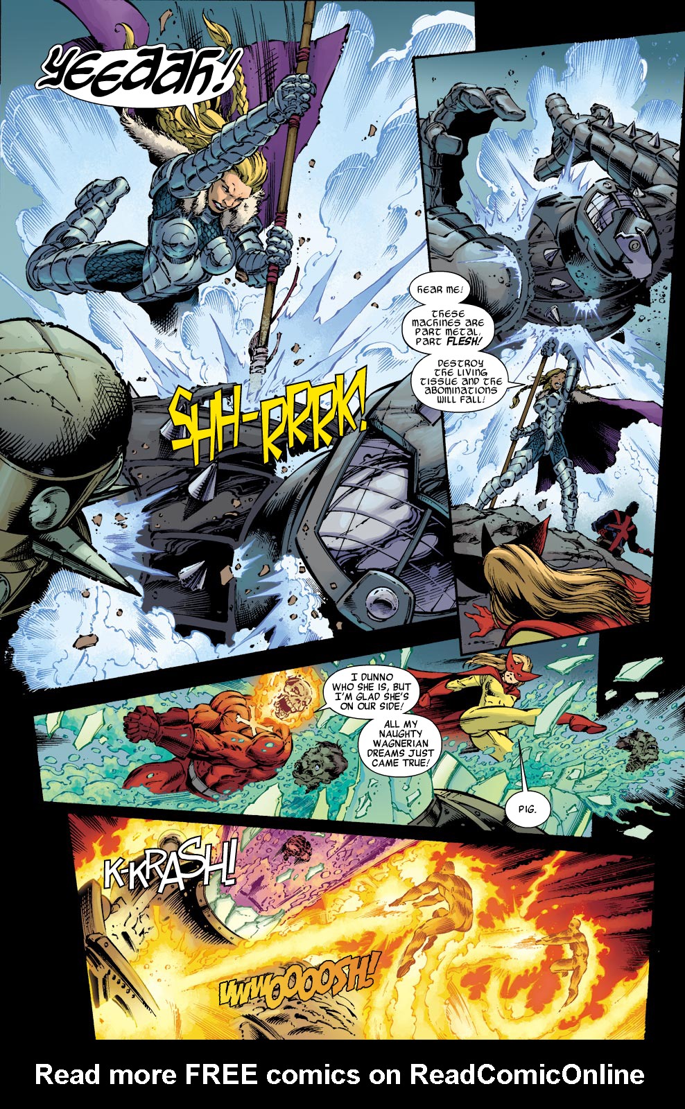 Read online Fear Itself: The Fearless comic -  Issue #5 - 6