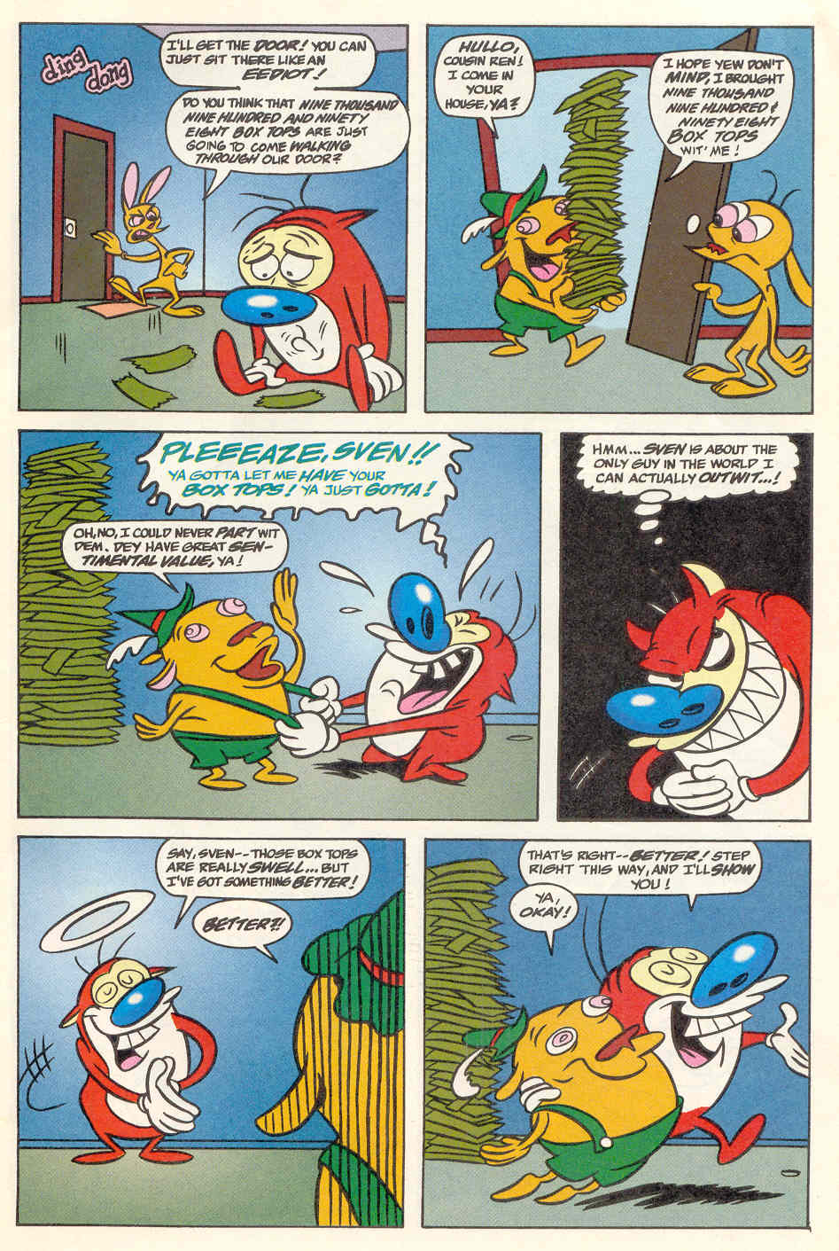 Read online The Ren & Stimpy Show comic -  Issue #24 - 7