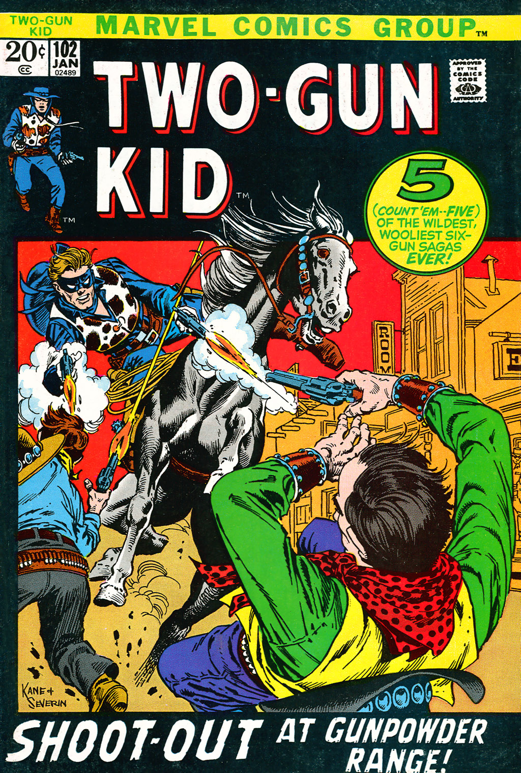 Read online Two-Gun Kid comic -  Issue #102 - 1