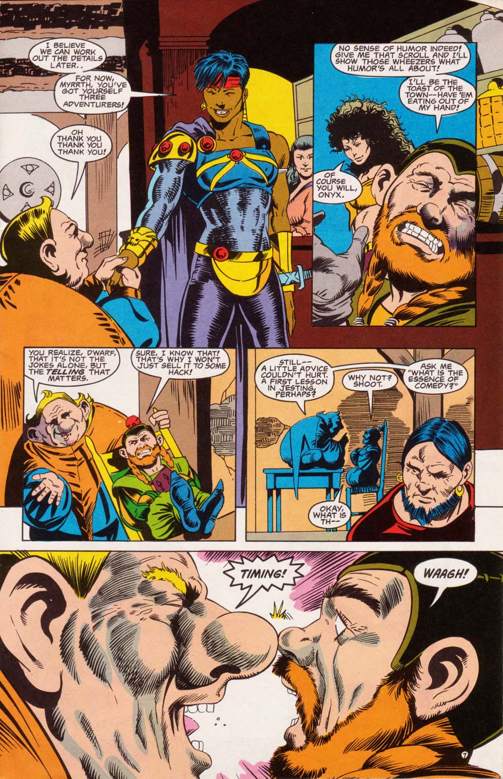 Read online Advanced Dungeons & Dragons comic -  Issue #5 - 8